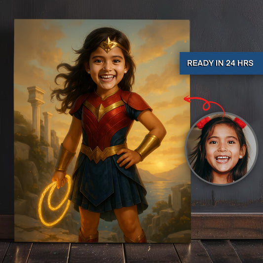 Custom Superhero Portrait